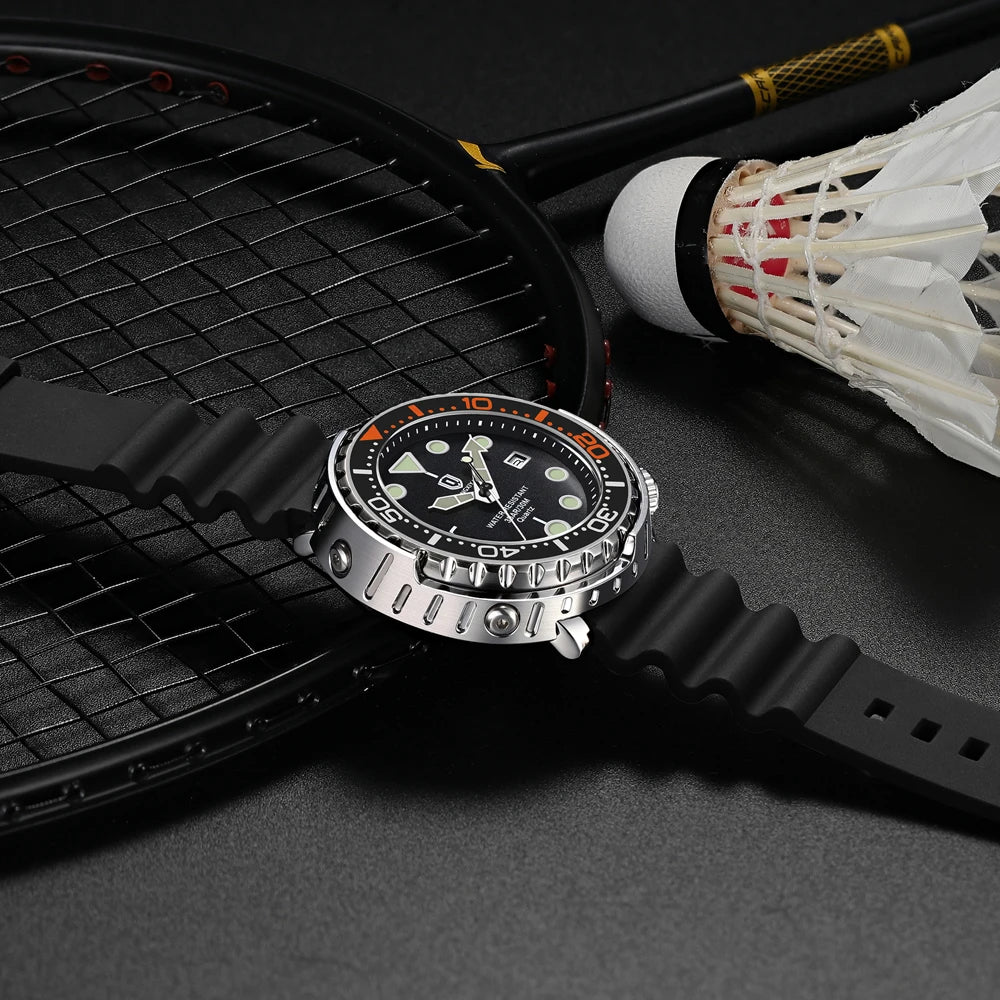 QINGXIYA Sports Men Quartz Watch Silicone Strap Waterproof Luminous Date Wristwatch Mens Military Clock Man Relogio Masculino