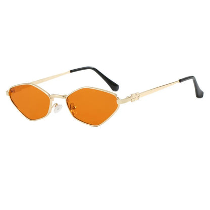 Luxury Brand Design Metal Sunglasses Women Small Size Diamond Casual Suneyeglass Outdoors TRAVEL Vacation UV Protection #303369