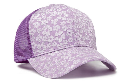 CNTANG 2024 New Print Mesh Caps Fashion Women Baseball Cap Summer Outdoor Casual Sun Hat For Female Hip Hop Girls Snapback