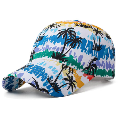 Șapcă de baseball unisex „Summer Graffiti Light Board” – pălărie de protecție solară pentru exterior, șapcă sport de modă, șapcă casual cu cozoroc în formă de cioc de rață