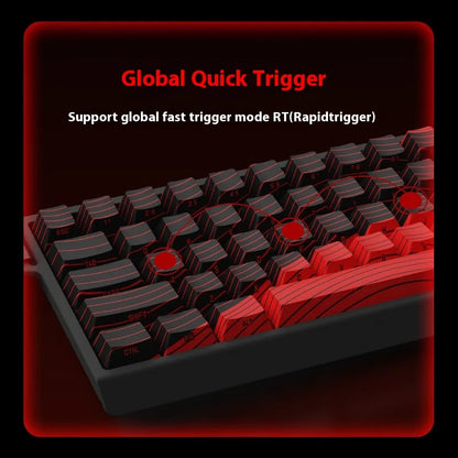 Madcatz Mad60 Mad68 HE 8k Mechanical Keyboard Magnetic Switch Wired 60% 68% Gaming Keyboards Rapid Trigger Customs Keyboards