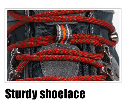 Lynjacye Mid Cut 2025 New Waterproof Hiking Boots Training Shoes Men Sports Shoes Outdoor Non-Slip Woodland Hunting Work Shoes