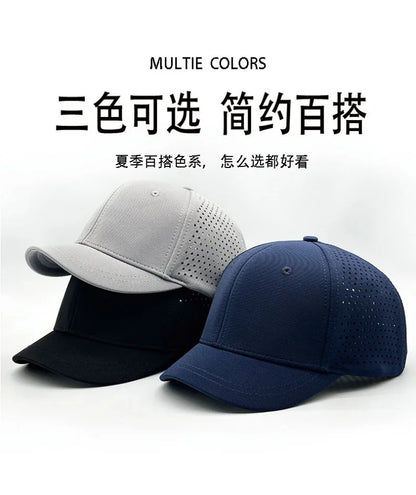 Brand Oohmy 5cm Short Brim Baseball Caps Big Head and Small Head for Men Women Mesh Back Trucker Hat Short BillQuick Dry
