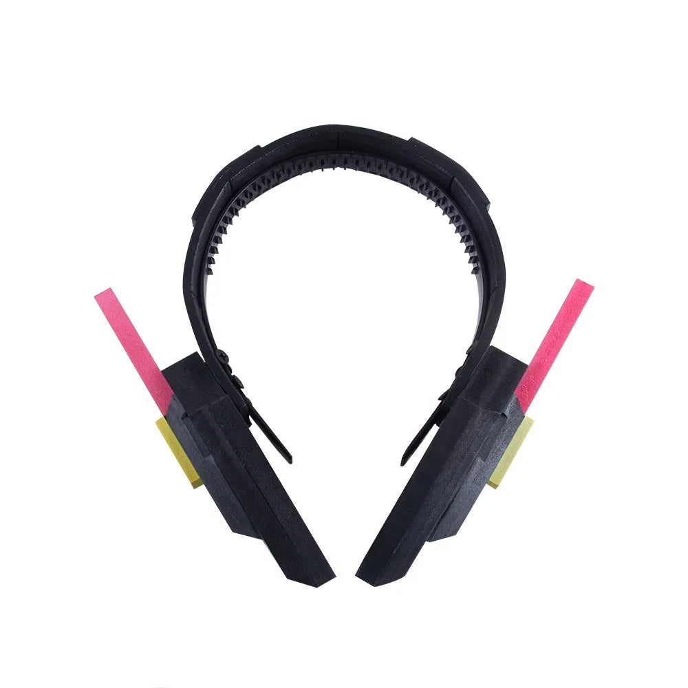 Jogo Overwatch D.Va Auricular Arma Hana Song DVA Pistola Arma Adereços de Cosplay Brinquedo para Festa de Natal e Halloween Acessórios de Cosplay