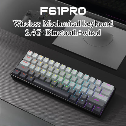 Keyboard Bluetooth Wireless Mechanical keyboards rgb Gamer teclado para tablet mecanico 60% ipad Backlit Mini usb key board