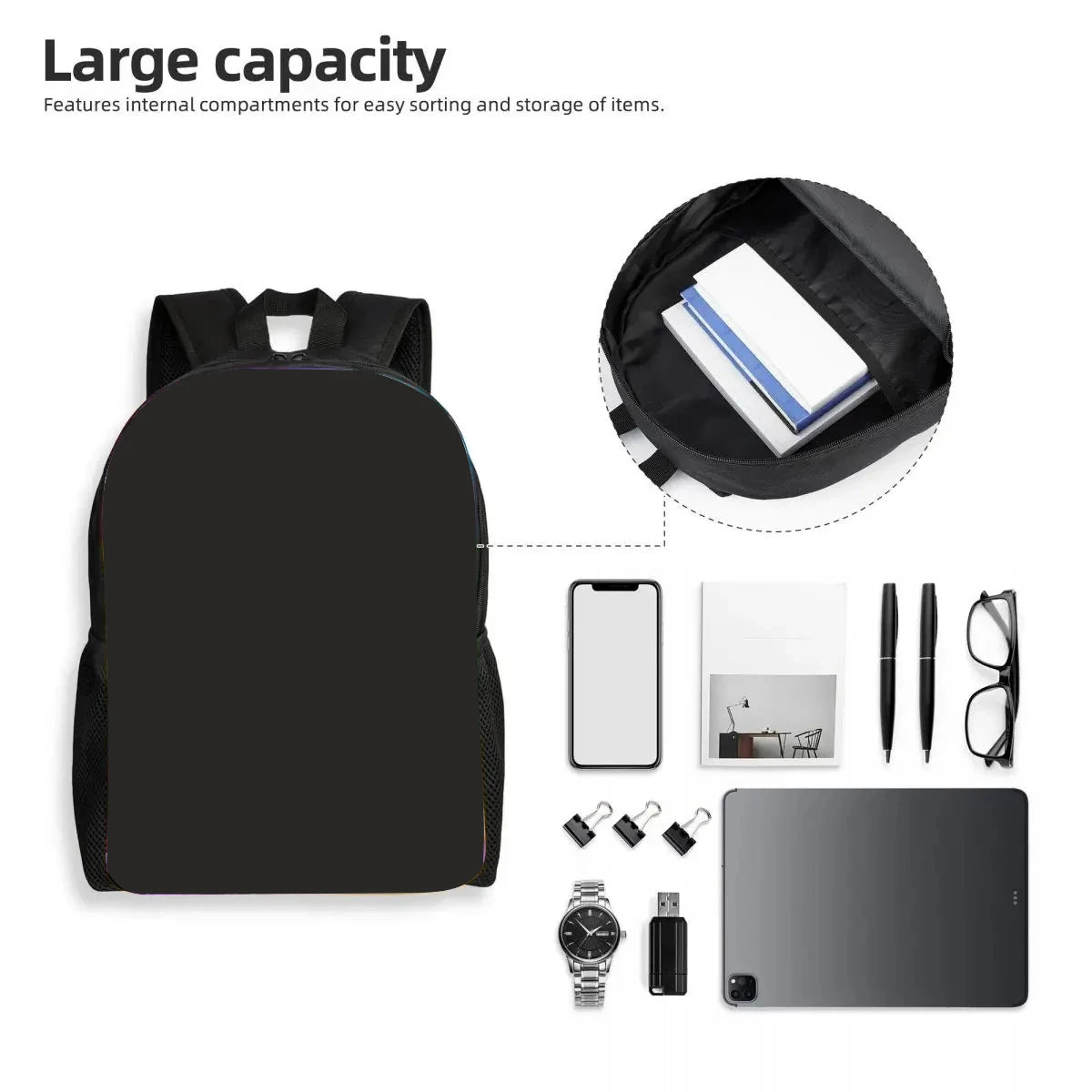 Mochila Escolar Infantil Hot Game com Lancheiras, Design-F-FortniteS, Estojos para Lápis, Mochilas Escolares para Rapazes e Raparigas, Melhor Presente