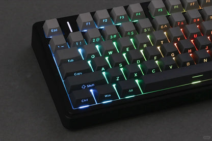 Tastiera meccanica gaming wireless AULA F75 Pro con montaggio gasket, RGB personalizzato, layout 75% e keycap PBT con incisione laterale