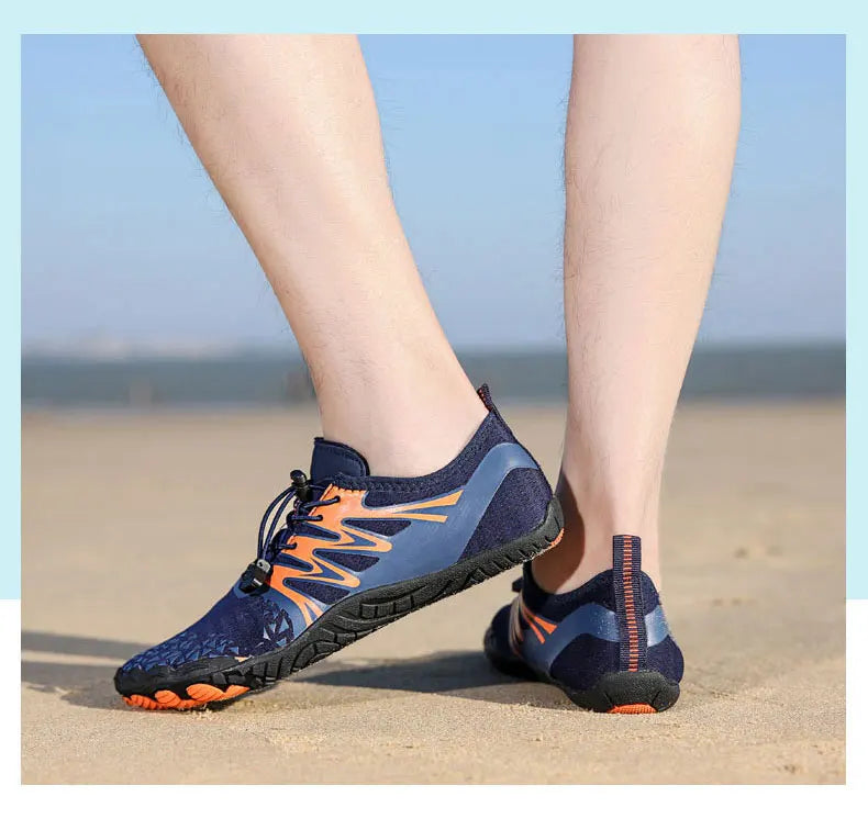 EOCENE pánske a dámske barefoot outdoorové športové aqua topánky, rýchloschnúce tenisky do vody na pláž, plávanie, fitness, brodenie, turistiku a cyklistiku