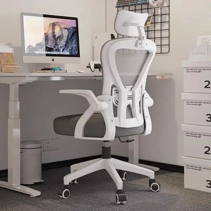 Chaise de jeu ergonomique, confort ultime, dossier inclinable et respirant, hauteur réglable, chaise de bureau pour ordinateur, idéale pour un usage domestique.