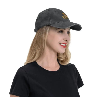 Vintage Racing Off Road D-Dakares Rally Baseball Caps Unisex Style Distressed Washed Sun Cap Travel Unstructured Soft Caps Hat