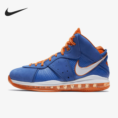 Oryginalne, nowe, wygodne męskie buty sportowe do koszykówki Nike z półwysoką cholewką, model CV1750-400