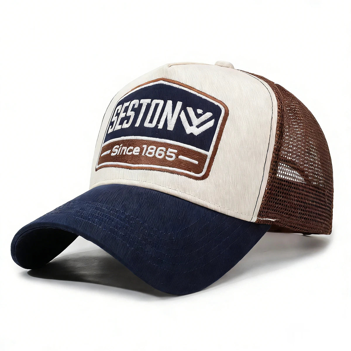 Branded Hats for Men, Suitable for Spring and Summer, Baseball Caps for Large Head Sizes, Make You Look Younger, Make Your Face Look Smaller, Sun Protection Caps
