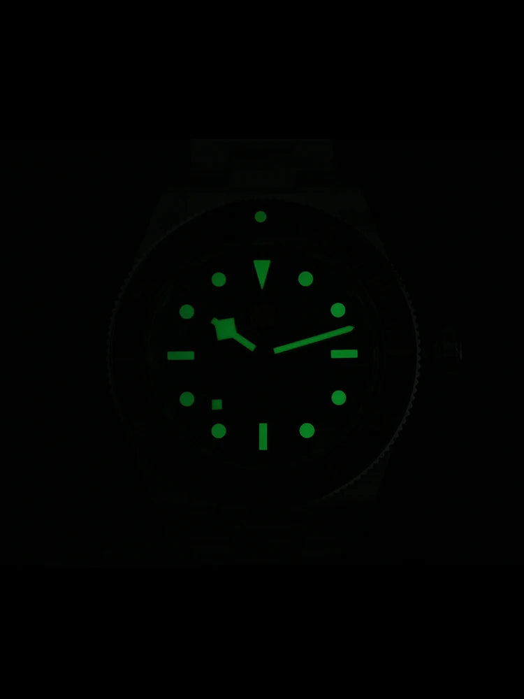San Martin 40mm Aluminum Bezel NH35 BB58 Automatic Watches For Men Dive Wristwatch 20ATM Sapphire Luminous Reloj SN0008D
