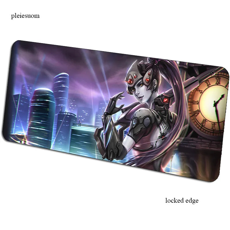 Overwatch podloga za miš s HD printom, gaming podloga za miš, igra, 900x400x3mm, podloga za miš za gamere, računalni stol, najpovoljnija podloga, notebook mousemat, PC