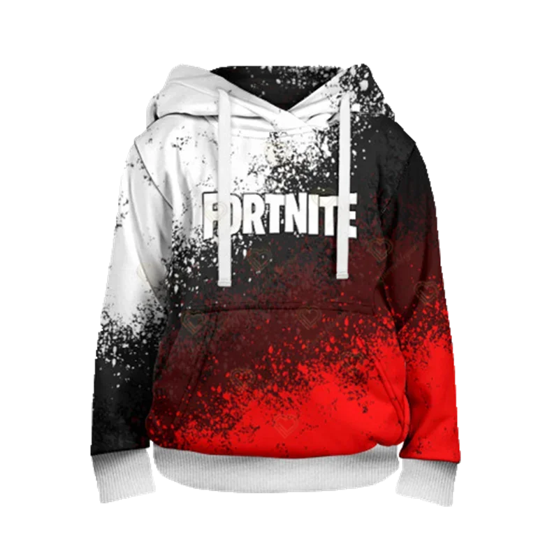 Fortnite Sweatshirt Kids Victory Royale 3D Printed Hoodies Men Women Children Game Hooded Streetwear Pullover for Birthday Gifts