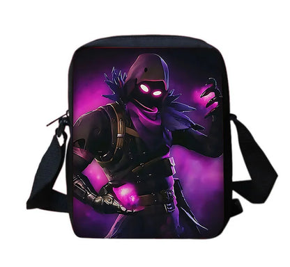 Hot Game Design Child Backpacks Shoulder Bag Pencil Case F-FortniteS Pupil Large Capacity School Bags for Boys Girls Best Gift