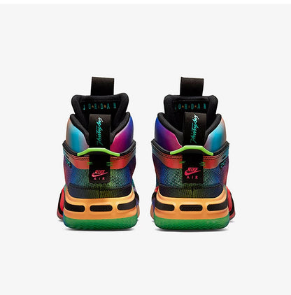 Nike Authentic Jordan Unisex Rainbow Mid-Top - Scarpe da basket resistenti DN4200-064