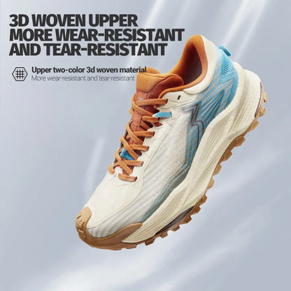 361 Degrees WUXIA 2.0 – Leichter, weicher, luftiger Sneaker mit federnder Dämpfung und rutschfester Sohle für Outdoor- und Wanderaktivitäten, vielseitig einsetzbar, Herren 672542201
