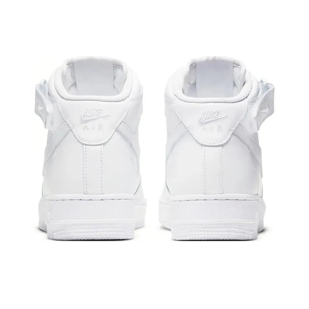 Nike Air Force 1 Mid Unisex Sneakers - Classic Ankle Support, Cushioned Comfort for All-Day Versatile Wear DD9625-100