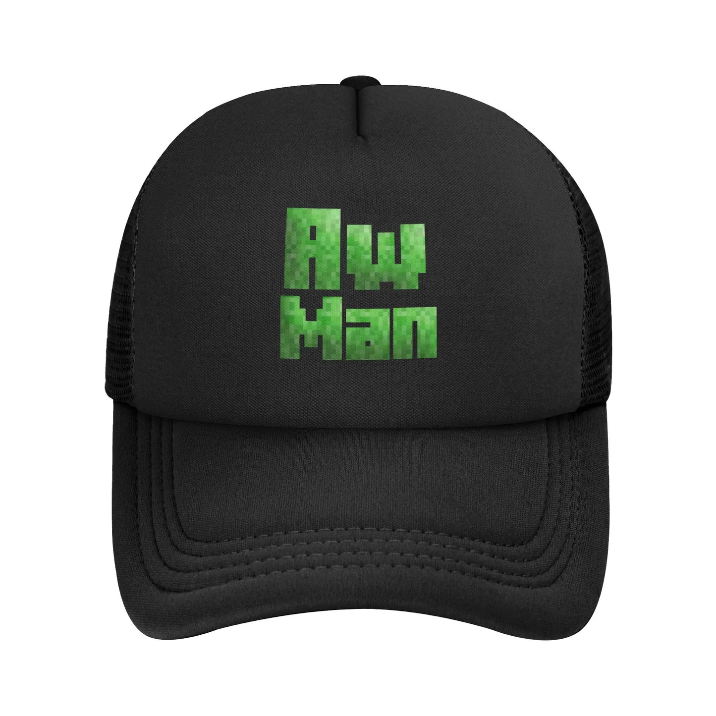 Unisex Creepers mob sticker Trucker Cap Mesh Baseball Cap Snapback Caps Hats Sun Hats Breathable Golf Hats Summer