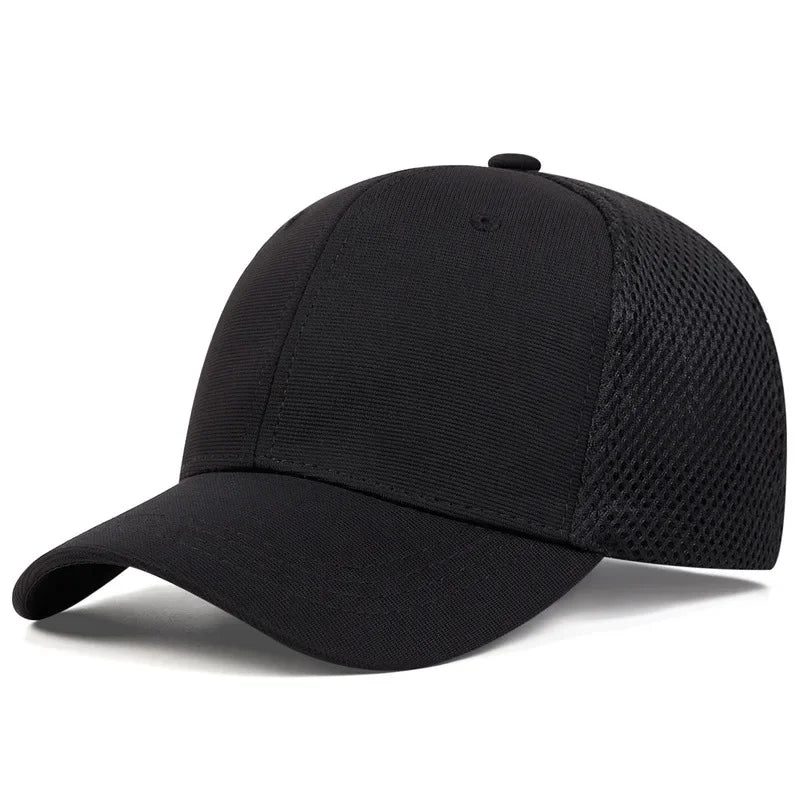 Brand Oohmy Back Closed Baseball Cap for Small Head Lady Man Blank Hiphop Snapback Hat Fitted Flat Caps 58cm to 60cm