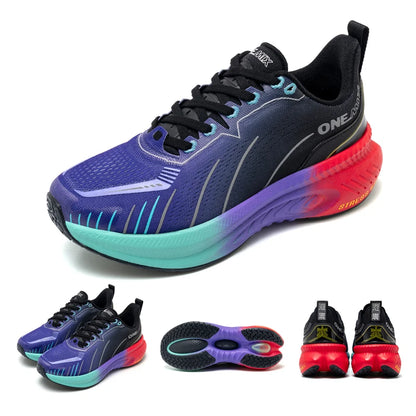 ONEMIX blanc chaussures de course sur route pour hommes coussin d'air chaussures de Sport en plein Air hommes formateurs été chaussures de Jogging chaussures pour femmes