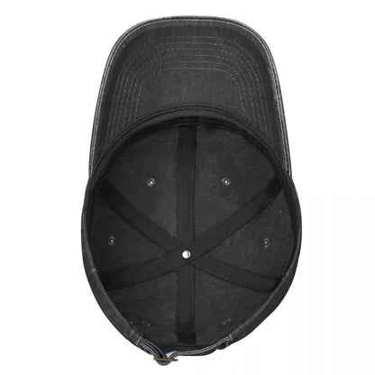 Hannah Montana Logo Baseball Cap Fashion Distressed Washed Miley Cyrus Funny Sun Cap Men Women Outdoor Workouts Adjustable Hat