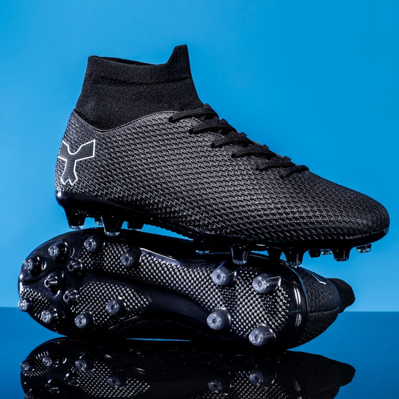 Chaussures de football pour hommes, modèle original, résistantes, pour terrain gazonné, crampons, antidérapantes, de haute qualité, confortables, chaussures de football pour activités de plein air.