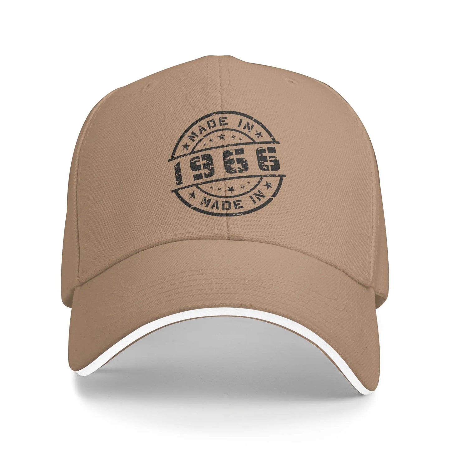 Men Women Born in 1966 vintage age 60 years old funny 60th birthday Hat Fashion Baseball Cap  Sun Hat Travel Headewear