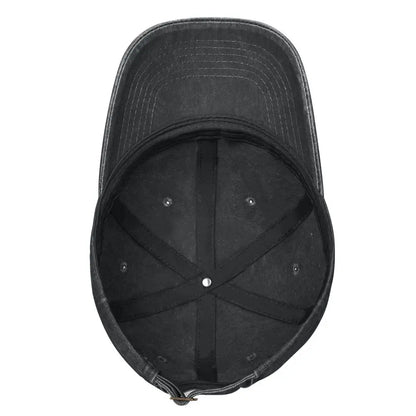 Hannah Montana Logo Baseball Cap Fashion Distressed Washed Miley Cyrus Funny Sun Cap Men Women Outdoor Workouts Adjustable Hat