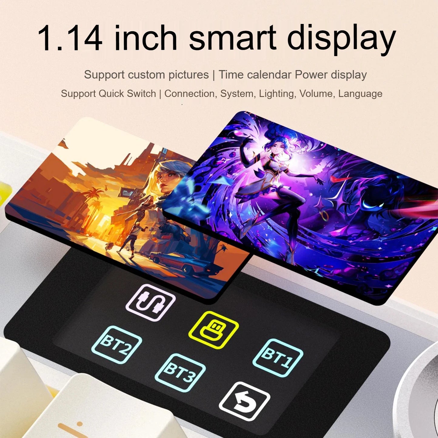 Teclado mecánico AULA F108 PRO personalizado con distribución 100%, retroiluminación RGB, Bluetooth inalámbrico, interruptores HiFi para gaming