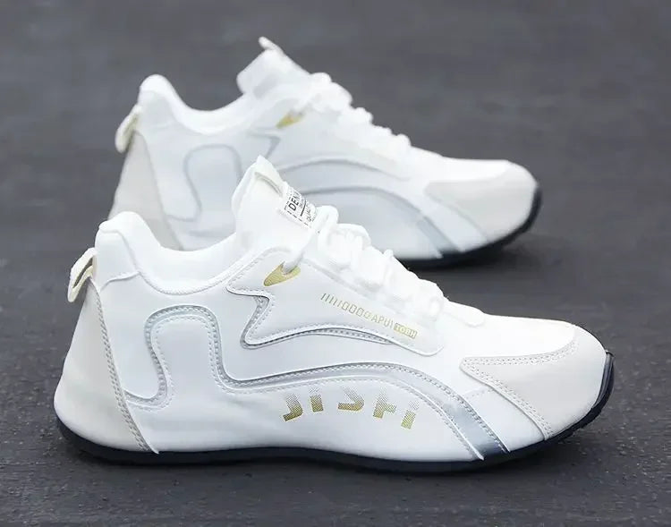 Pánske nepremokavé tenisky z PU kože, ležérna športová obuv, ľahké, priedušné, ploché, neklzkavé tenisky, Zapatillas Hombre
