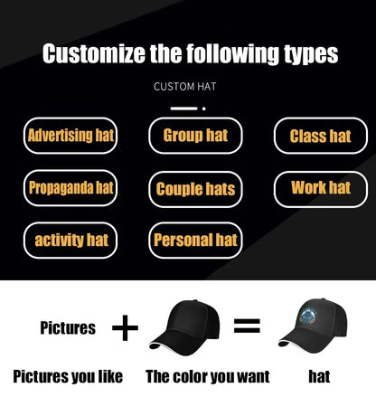 New Escher Toy Bricks - Red Cap Fashion Casual Baseball Caps Adjustable Hat Summer Unisex Baseball Hats Customizable Polychromat