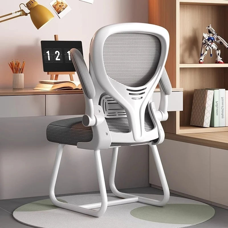 Cadeira de Computador, Cadeira de Encosto para Uso Sedentário em Casa, Secretária de Dormitório, Estudo e Escritório, Cadeira de E-sports, Cadeira Ergonómica.