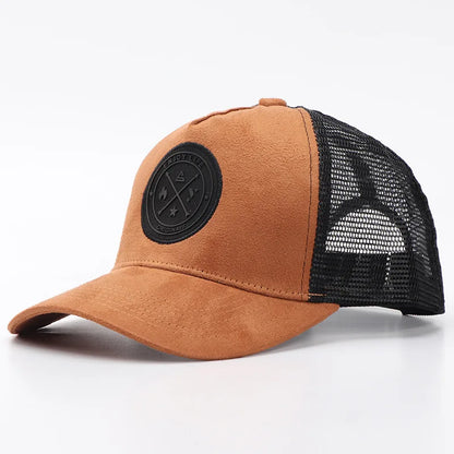 New Summer Mesh Baseball Cap Women Men Letter Patch Snapback Hat Casual Breathable Unisex Street Hip Hop Trucker Caps