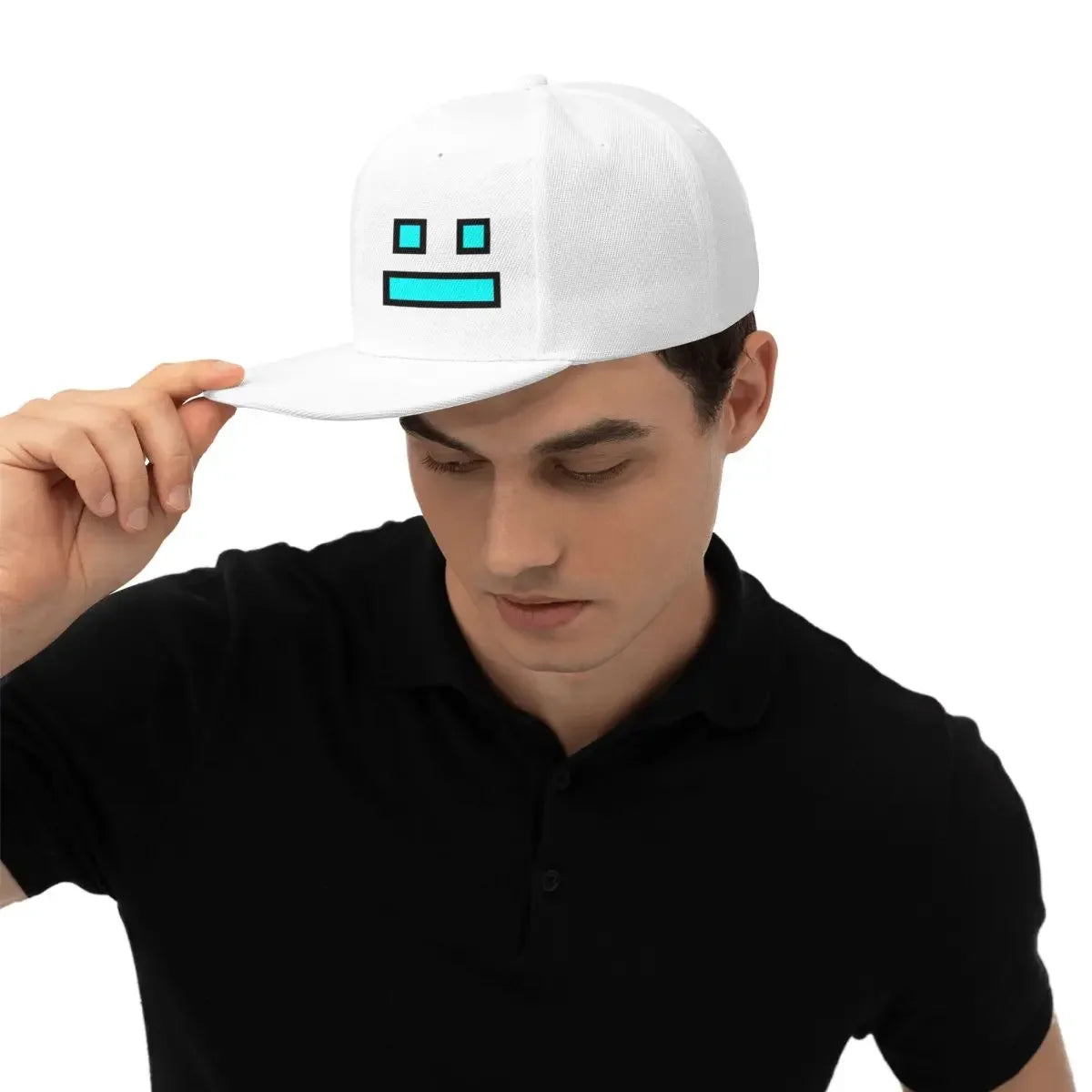 Video Game Geometry Dash Baseball Caps Snapback Men Women Hats AdjustableCap Hip Hop Baseball Hat Casquette