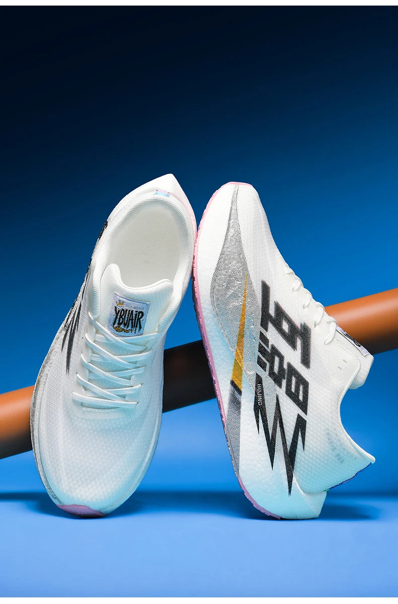 Мъжки спортни обувки от карбон, специални, дишащи, леки, дамски, удобни, атлетични, с противоплъзгаща подметка, маратонски обувки за бягане