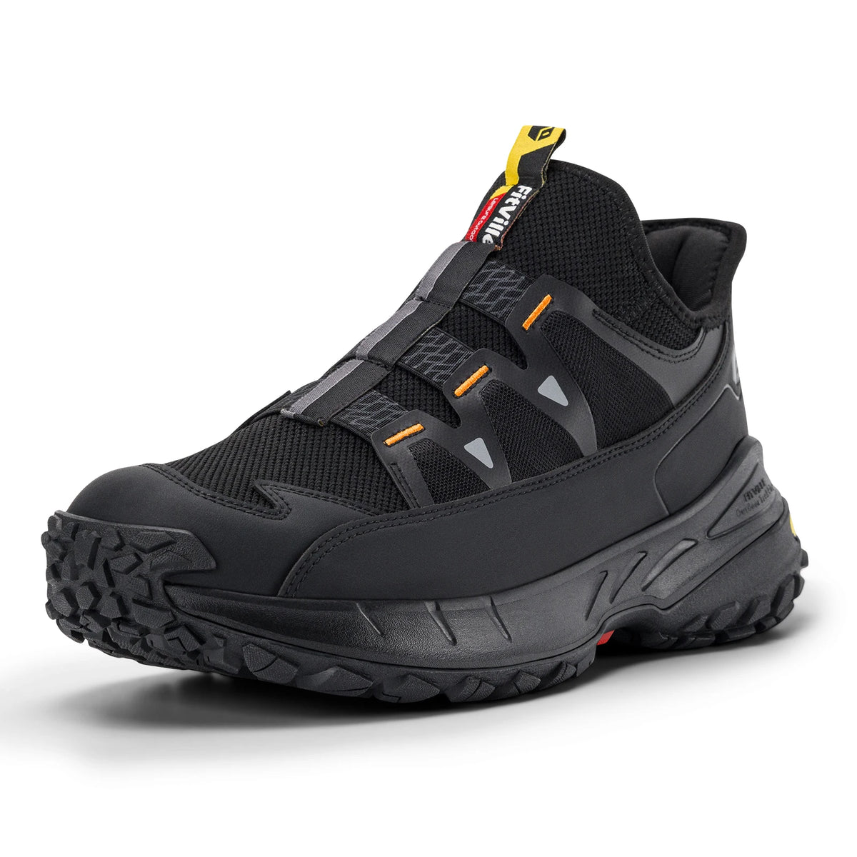 Sneakers larghe Fittington da uomo, scarpe da trekking slip-on, scarpe da corsa da uomo morbide e comode, scarpe da passeggio antiscivolo con supporto per l'arco plantare