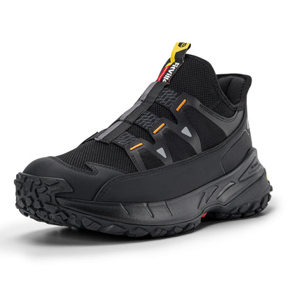 Sneakers larghe Fittington da uomo, scarpe da trekking slip-on, scarpe da corsa da uomo morbide e comode, scarpe da passeggio antiscivolo con supporto per l'arco plantare