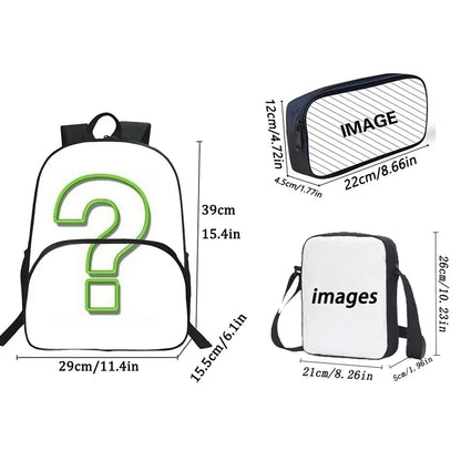 Hot Game Design Child Backpacks Shoulder Bag Pencil Case F-FortniteS Pupil Large Capacity School Bags for Boys Girls Best Gift
