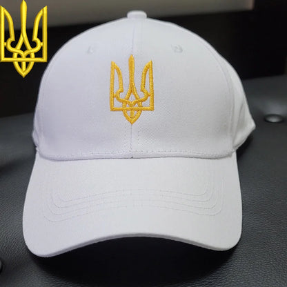Embroidery Ukraine trident Symbol Spetsnaz Special Forces Men Women Boy Baseball Caps Dad caps Snapback Adjustable Camouflage