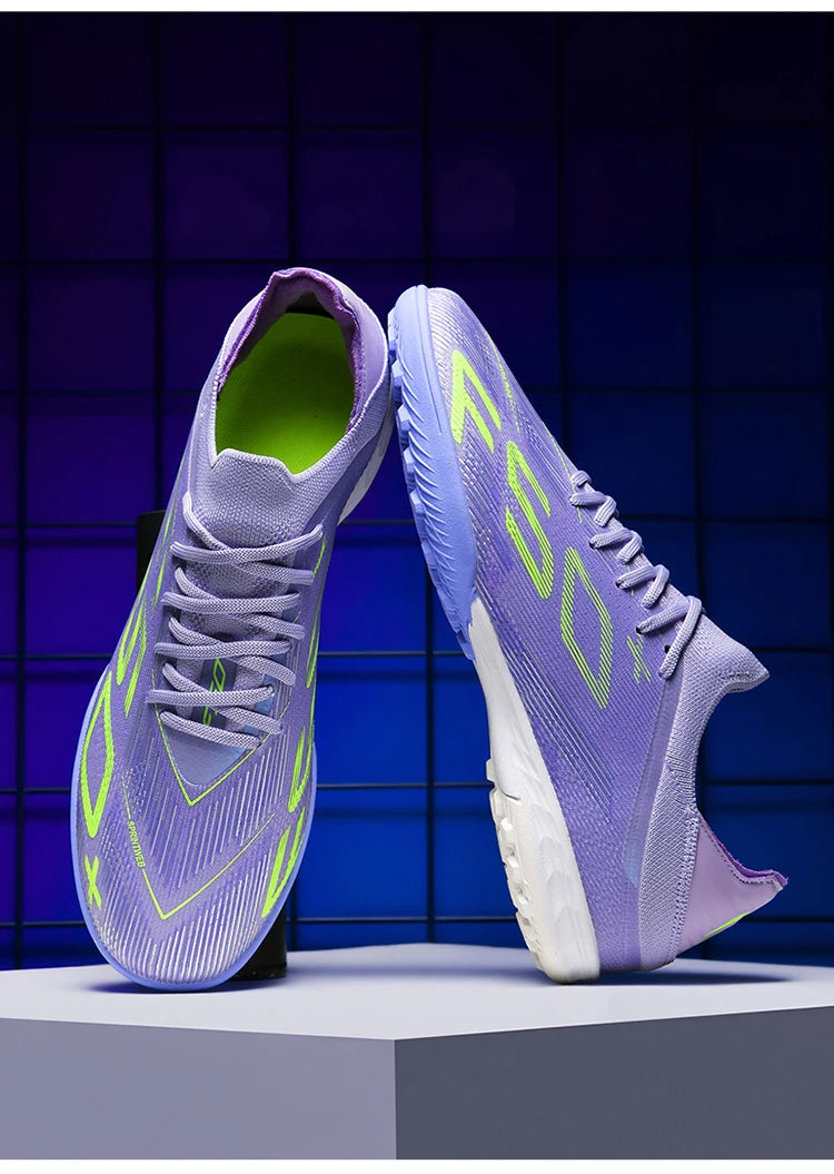 Ultralight Outdoor Sport Men's Soccer Shoes Training Football Sneakers for Youth Turf Soccer Cleats Cleats Non-Slip