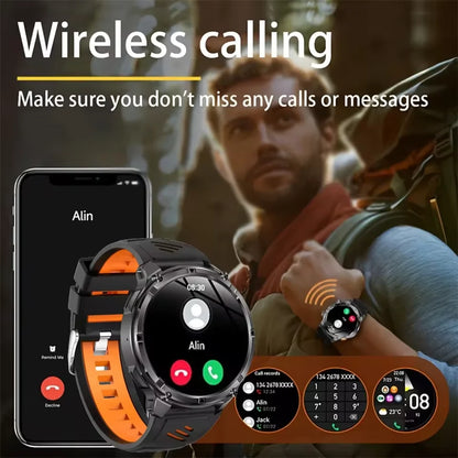 New T-REX3 Ultra 1100mAh Battery SmartWatch 10ATM Waterproof GPS Compass Flashlight 1.7" AMOLED HD Call Sports Smart Watch Men