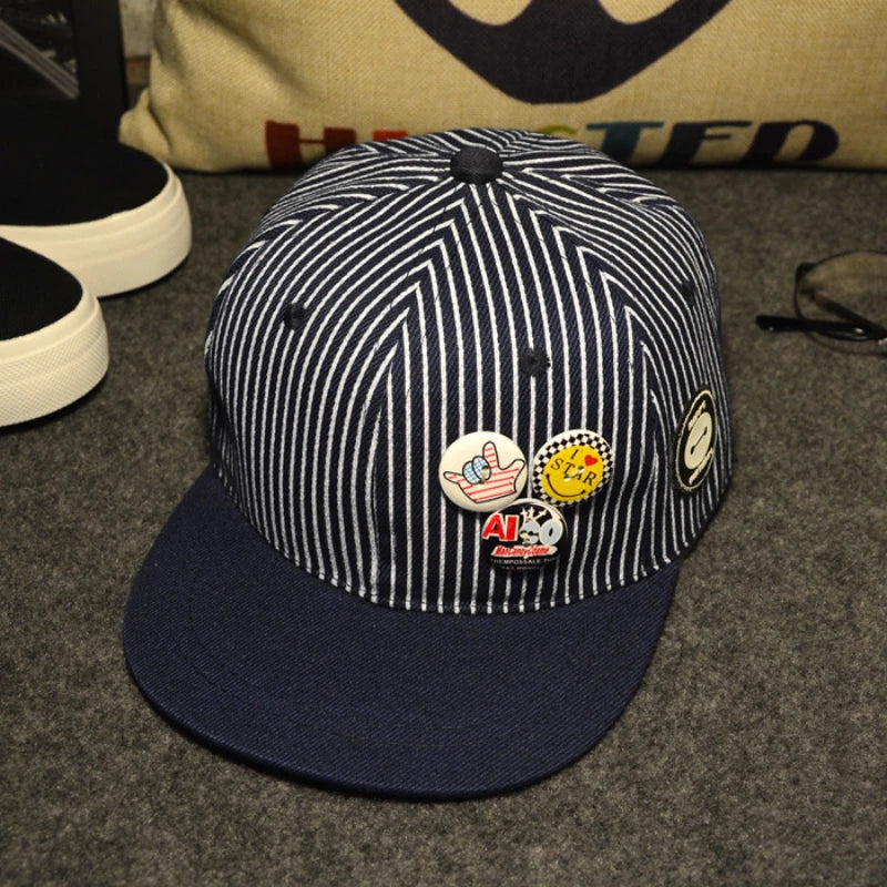 Children's Baseball Cap Girls Fashion All-match Korean Version of The Sun-shading Hats Boys Outdoor Street Cool Hip-hop Caps