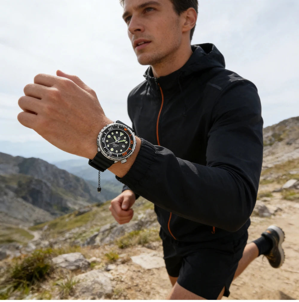 QINGXIYA Sports Men Quartz Watch Silicone Strap Waterproof Luminous Date Wristwatch Mens Military Clock Man Relogio Masculino