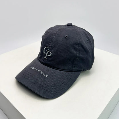 New Unisex Korean Embroidered GP Letters Baseball Hats Casual Breathable Retro Sunshade Peaked Caps Versatile Fashion Outdoor