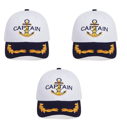 Brand Oohmy Men Women Baseball Caps Embroidered Captain & First Mate Hats Boating Marine Sailor Party Fun Hat