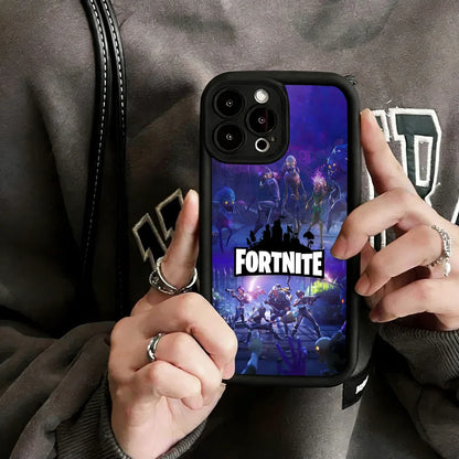 Capa de telemóvel Fortnite para Samsung Galaxy A17 A07 A06 A26 A16 A06 A35 A55 A25 A05s A15 A54 A34 A36 A24 4G 5G, capa traseira flexível