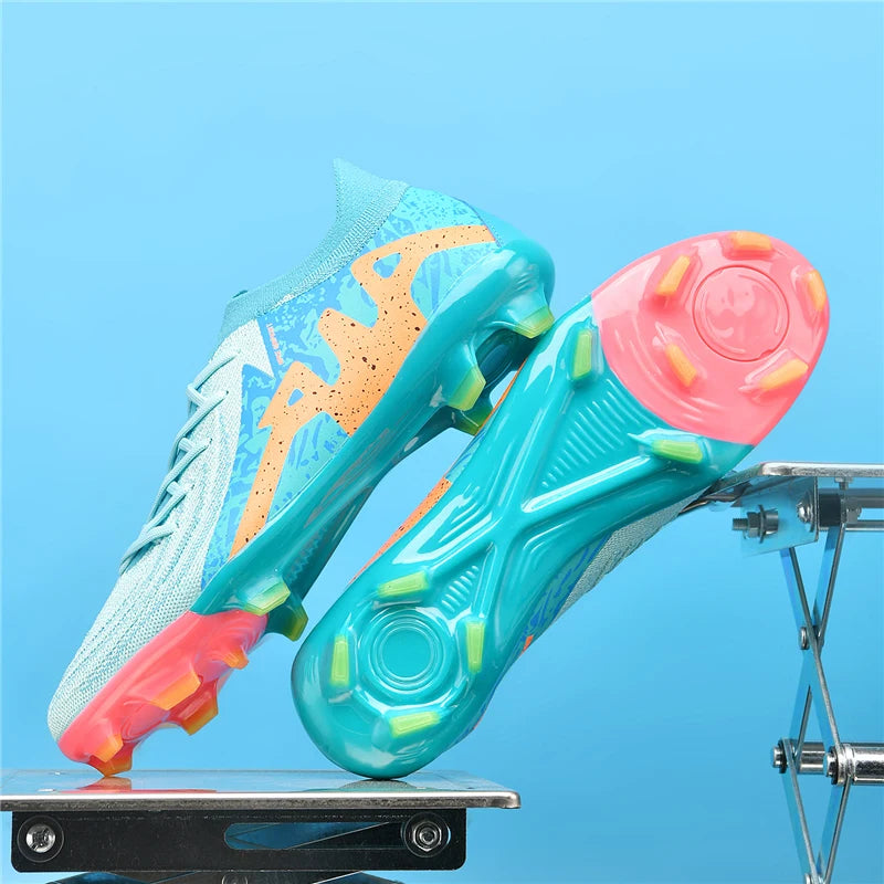 Nouvelles chaussures de football professionnelles pour hommes, chaussures de soccer pour adultes, crampons de football, chaussures de sport ultralégères pour l'entraînement et les activités de plein air, pointures 35-4