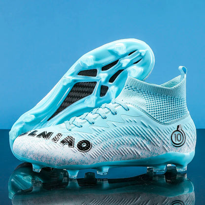 Chaussures de football professionnelles pour hommes, crampons de football FG ultralégers, baskets d'entraînement de football, chaussures de sport d'extérieur